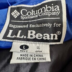 Vintage Columbia x L.L. Bean 3-in-1 Jacket LL Men's Blue Black Zip Liner Y2K 90s